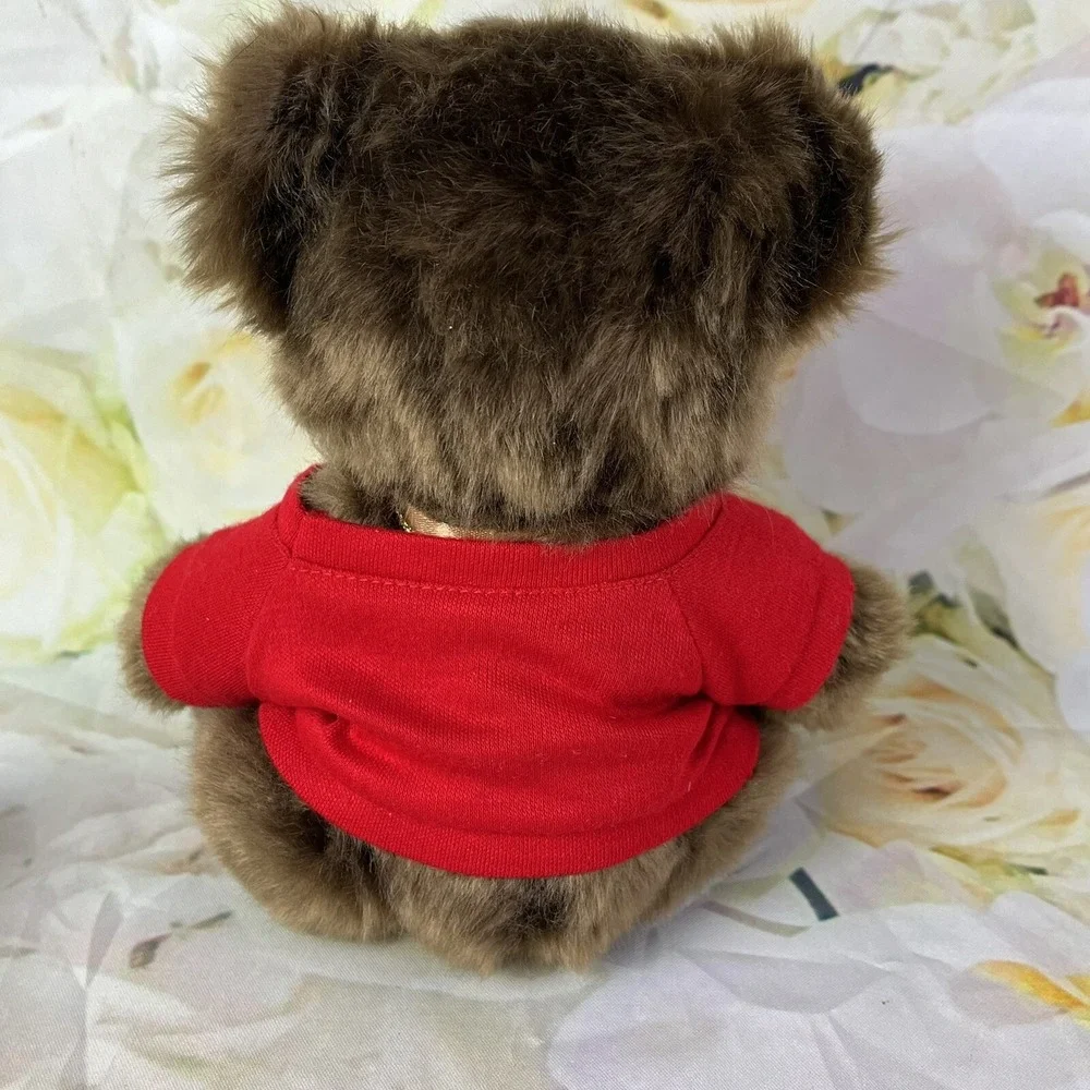 FIRESTONE Tires Advertising Plush Brown Bear Steven Smith Stuffed Animal Toy